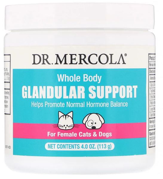1Source Dr. Mercola Healthy Pets Whole Body Glandular Support