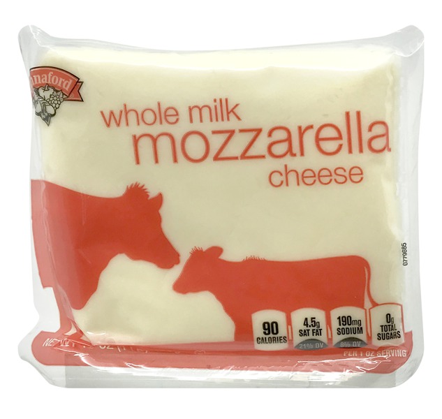 1Source Hannaford Whole Milk Mozzarella Cheese