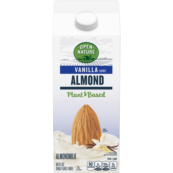 1Source Open Nature, Vanilla Flavored Almondmilk
