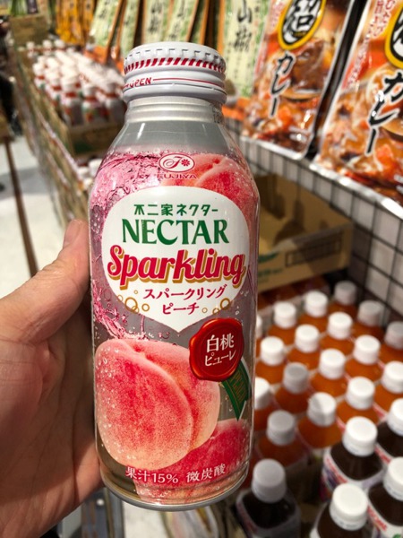 1Source | Fujiya Nectar Sparkling Peach Drink