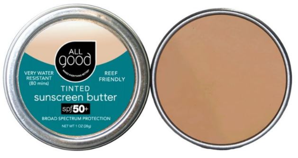 1Source All Good Tinted Sunscreen Butter Spf 50+