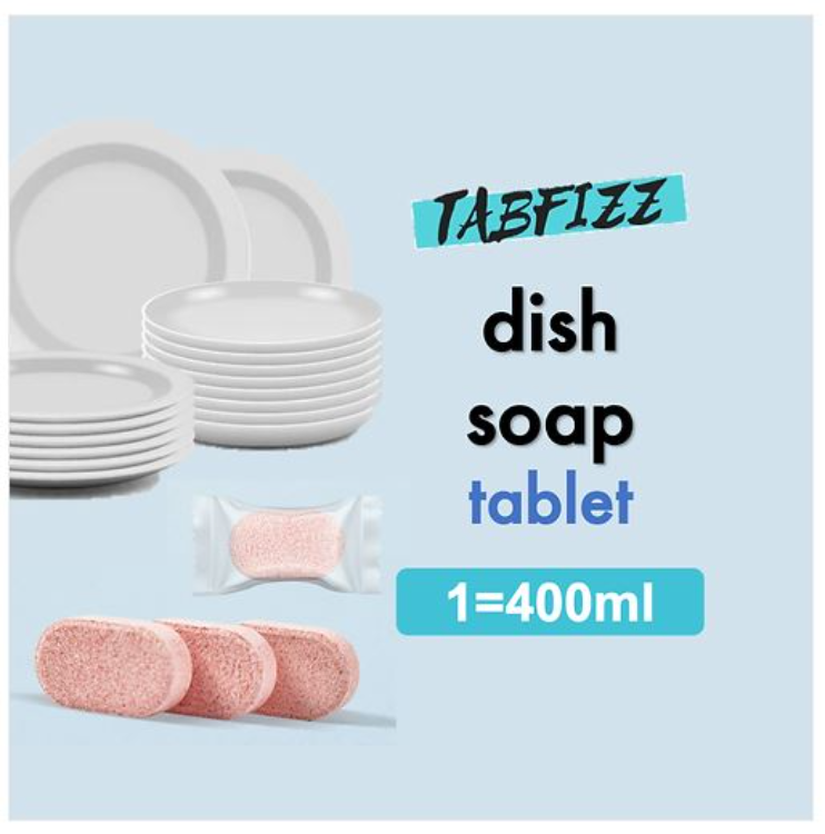 1Source Define Clean Tabfizz Dish Soap Tablet